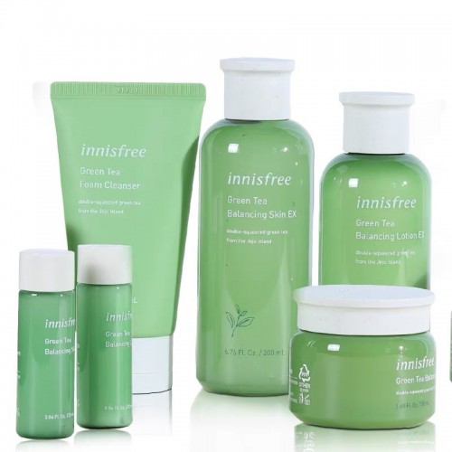 INNISFREE Green Tea Balancing Skin Care Set EX (Travel Exclusive)